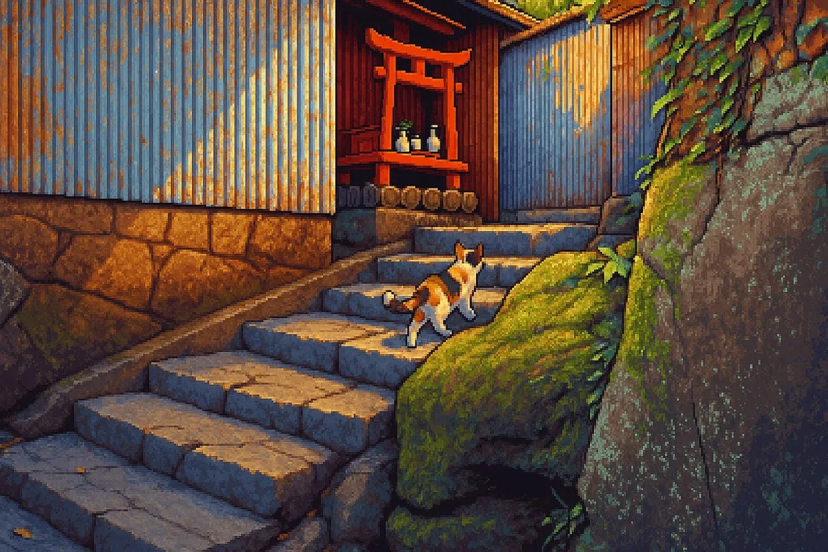 Neko no Hosomichi 猫の細道, Onomichi